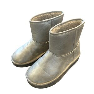 Silver GAP boots